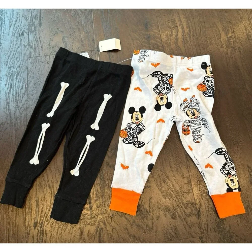 Halloween Disney pj shirt bundle‎ size 18m nwt